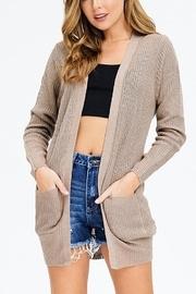  Tan Knit Cardi