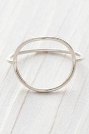  Silver Circle Ring
