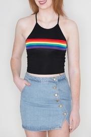  Rainbow Crop Top