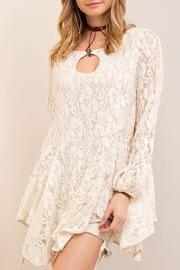  Lace A Line Tunic Top