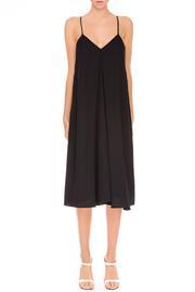  Navy Midi Dress