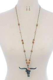  Bull Head Necklace