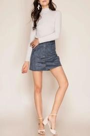  Delaney Suede Skirt