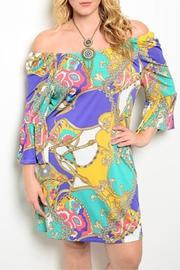  Mint Yellow Plus Dress