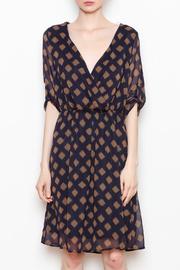  Navy Mocha Dress