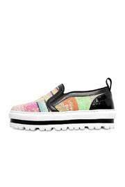  Striped Cotton Sneakers