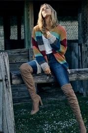  Rainbow Sweater Cardigan
