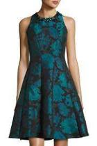  Embellished Floral Dress
