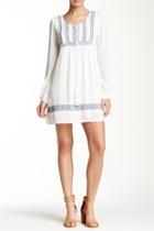  Embroidered Peasant Tunic Dress