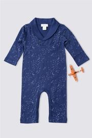  Shawl-neck Rocket Romper