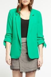  Blazer With Ruching