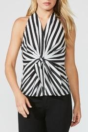 Stripe Tie Button-up