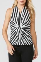  Stripe Tie Button-up