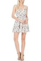  Vintage Floral Mini Dress