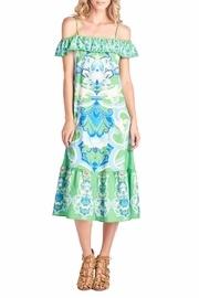  Celine Green Dress