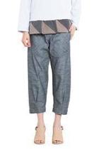  Chambray Cropped Jogger