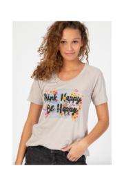 Think Happy Be Happy Tee