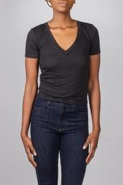  Black Cropped Tee