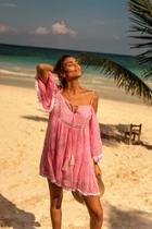  Pink Beach Dress