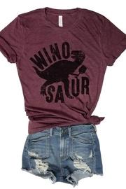  Burgundy Winosaur Tee