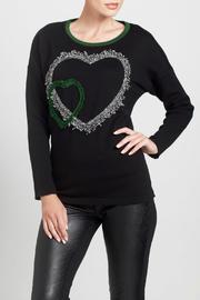  Double Heart Sweater
