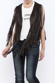  Fringed Cropped Vest