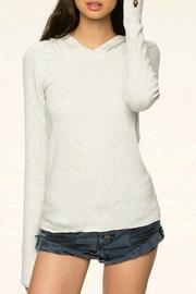  Ballet Rib Layering Hoodie