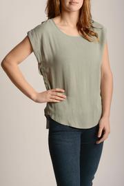  Roll Sleeve Top