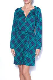  Emerald Plaid Dress