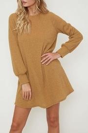  Mustard Knit Dress