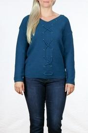  Crisscross V Neck Sweater