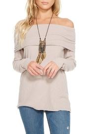  Off Shoulder Pullover