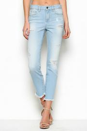  Taylor High Rise Zipper Detail Jean