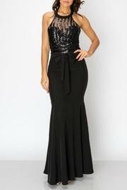 Sequin Top Longdress