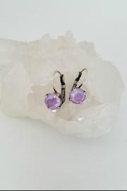  Lavender Crystal Earrings