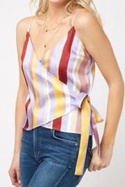  Lavender Stripe Top