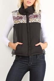  Print Padded Vest