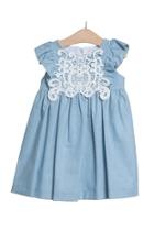  Denim Lace Dress