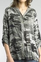  Sequin Camo Shirt