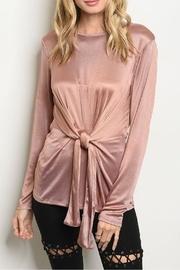  Mocha Satin Top