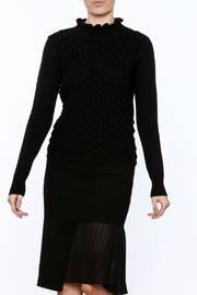  Long Sleeve Mock Turtleneck Sweater