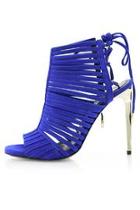  Cobalt Suede Bootie