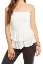  Tiered Peplum Top