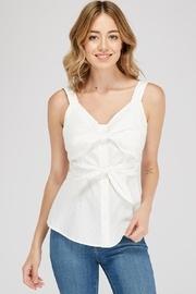  Two Ribbon-tie Top
