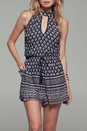 Sleeveless Key Hole Romper