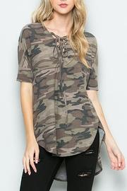  Camouflage Hi-low Top