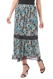  Printed Maxi Skirt