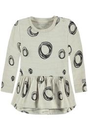  Circle Pattern Dress