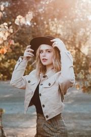  Corduroy Cream Jacket