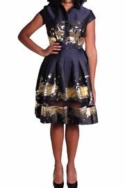  Metallic Shirt Dress